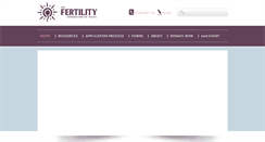 Desktop Screenshot of fertilityfoundationoftexas.org